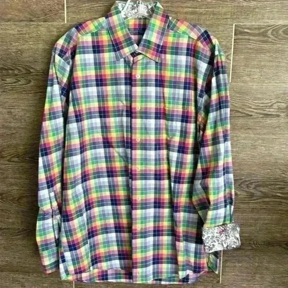 Alan Flusser shirt EUC - Picture 1 of 4